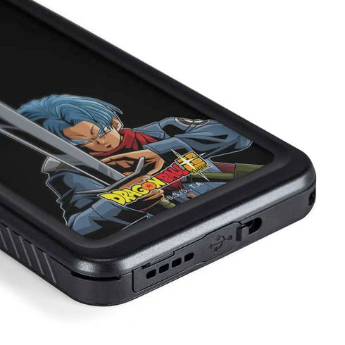 Dragon Ball Super Trunks Portrait Galaxy S24 Plus Waterproof Case